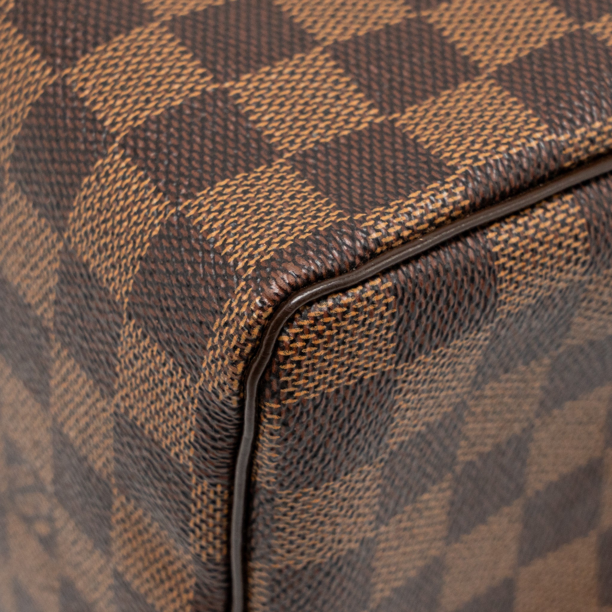 LOUIS VUITTON SPEEDY 25 DAMIER EBENE CANVAS GHW
