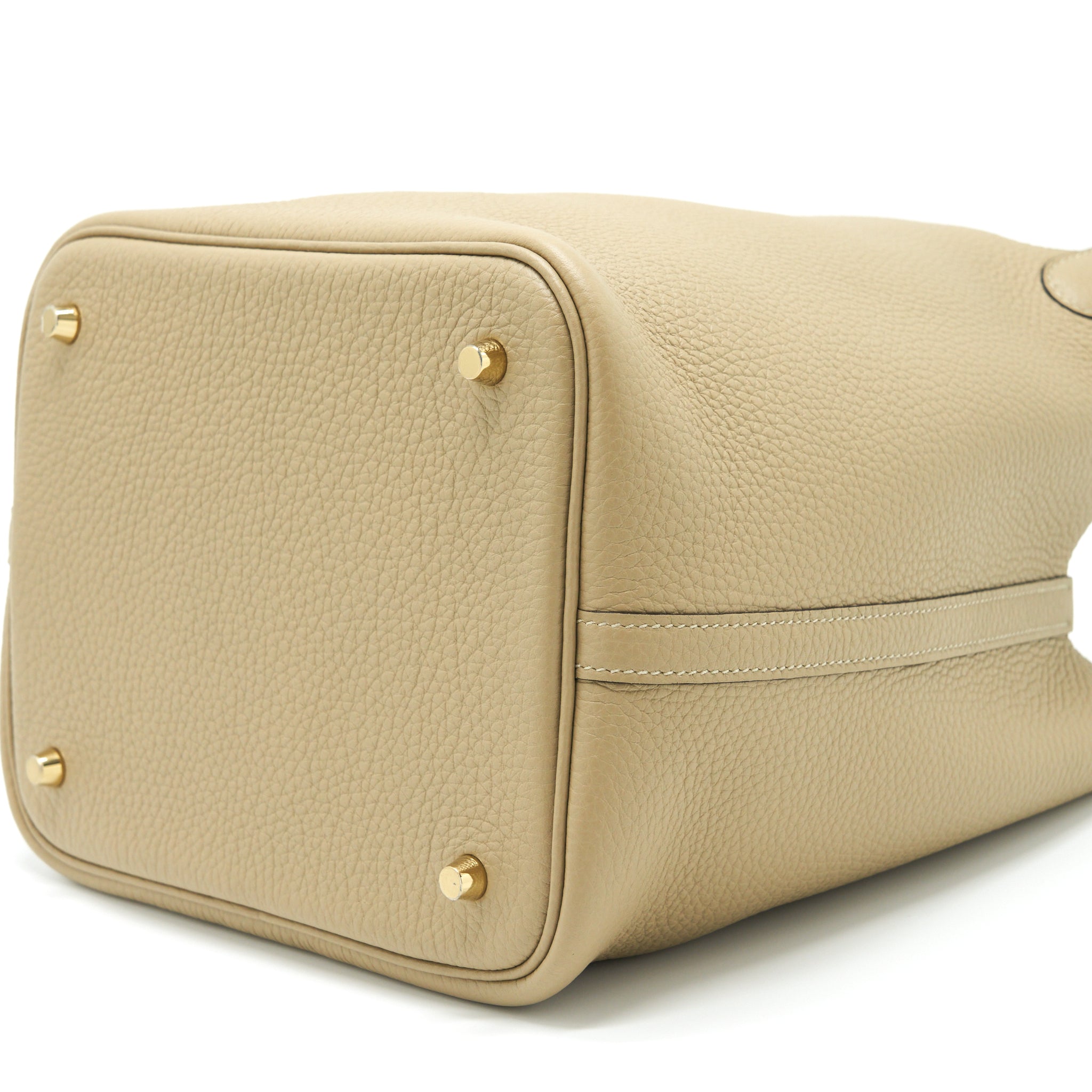 HERMES PICOTIN 22 LOCK BAG CLEMENCE TRENCH GHW