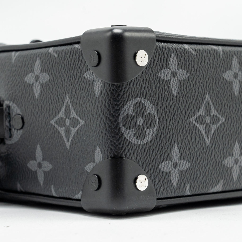LOUIS VUITTON MINI SOFT TRUNK MONOGRAM ECLIPSE CANVAS BLACK HARDWARE