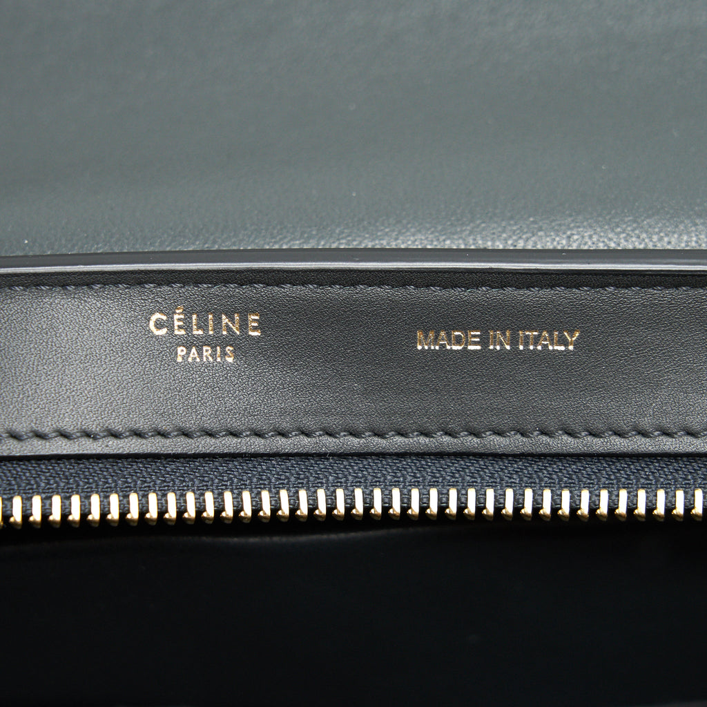 CELINE SMALL TRAPEZE BAG MULTI COLOUR BEIGE/ BLACK/ PINK BEIGE