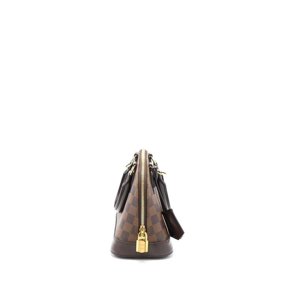 LOUIS VUITTON ALMA BB DAMIER EBENE CANVAS GHW