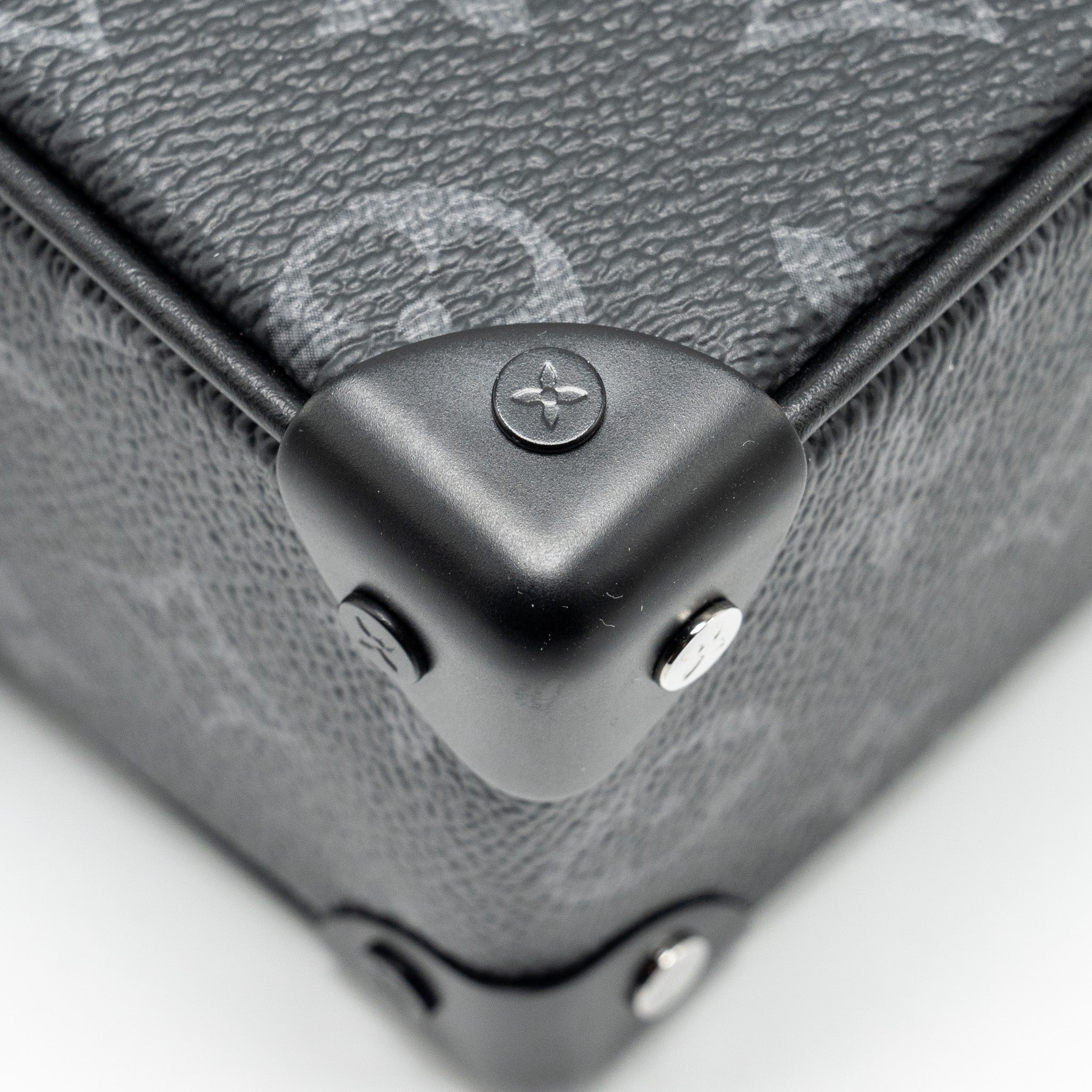 LOUIS VUITTON MINI SOFT TRUNK MONOGRAM ECLIPSE CANVAS BLACK HARDWARE