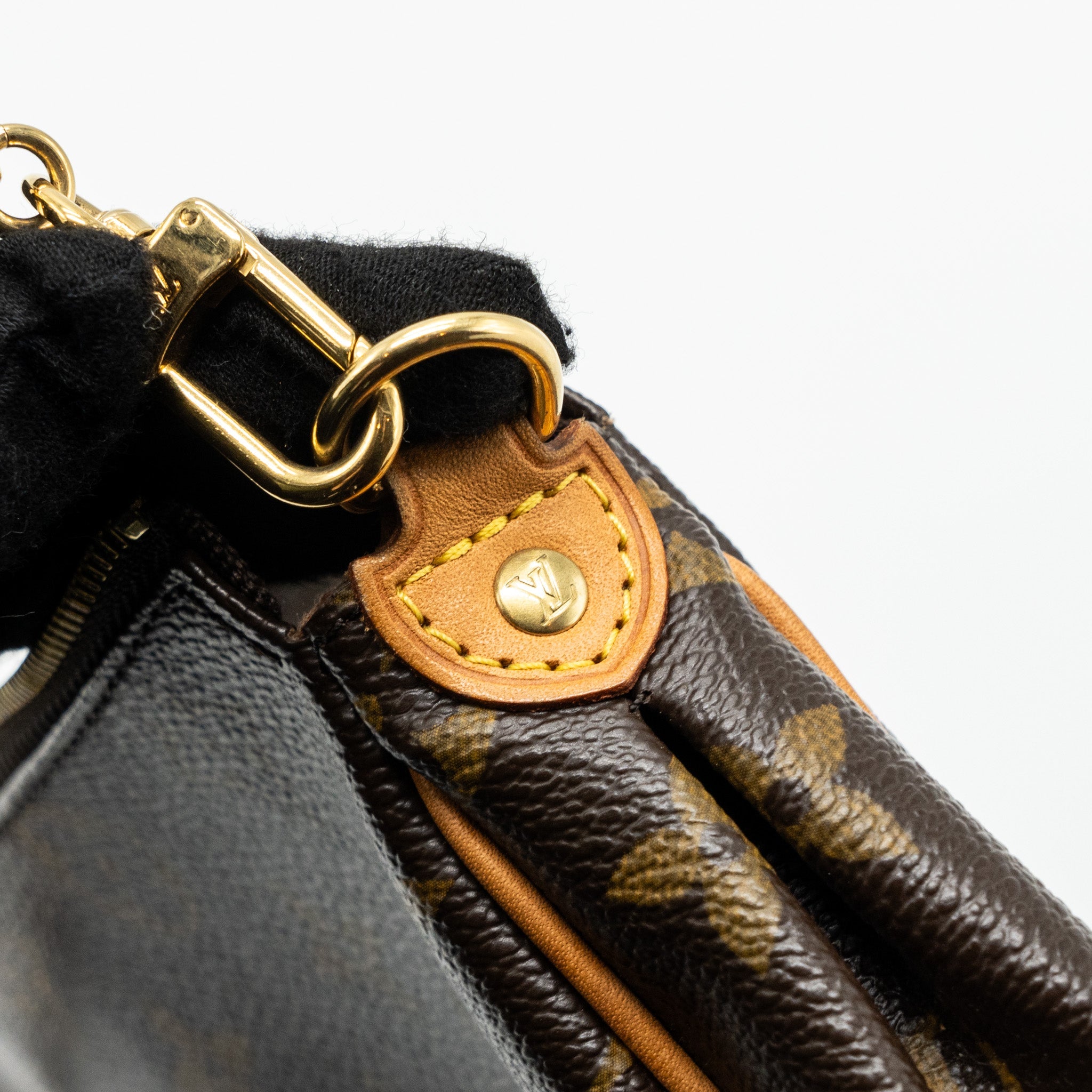 LOUIS VUITTON EVA POCHETTE MONOGRAM CANVAS GHW