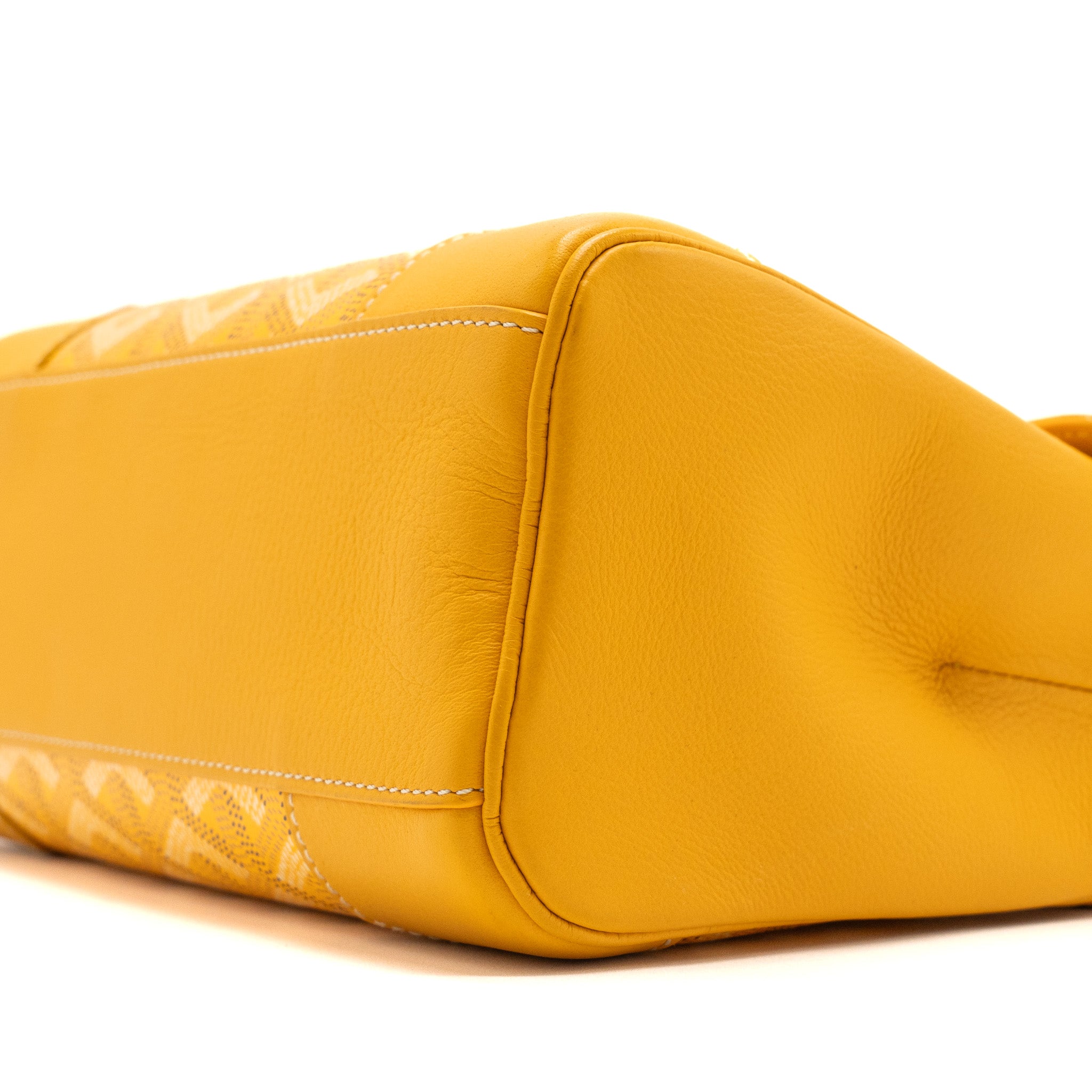 GOYARD MINI SAIGON CANVAS YELLOW SHW