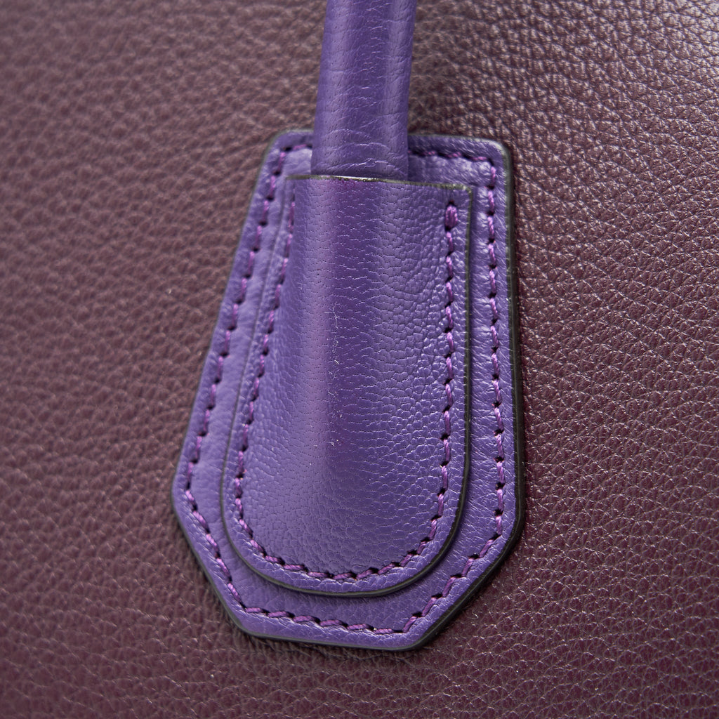 GIVENCHY SMALL ANTIGONA BAG BURGUNDY MULTI COLOUR