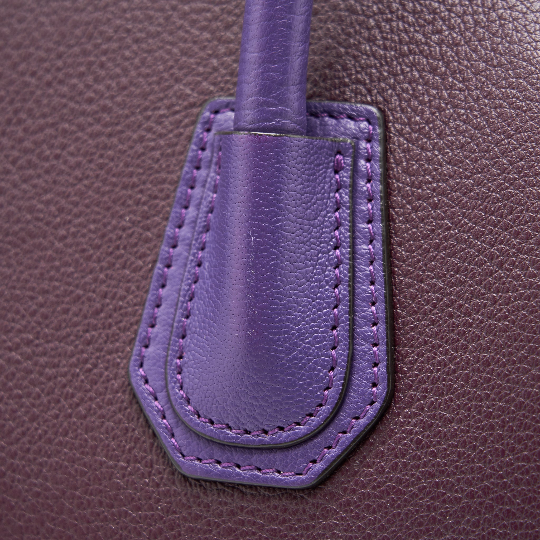GIVENCHY SMALL ANTIGONA BAG BURGUNDY MULTI COLOUR
