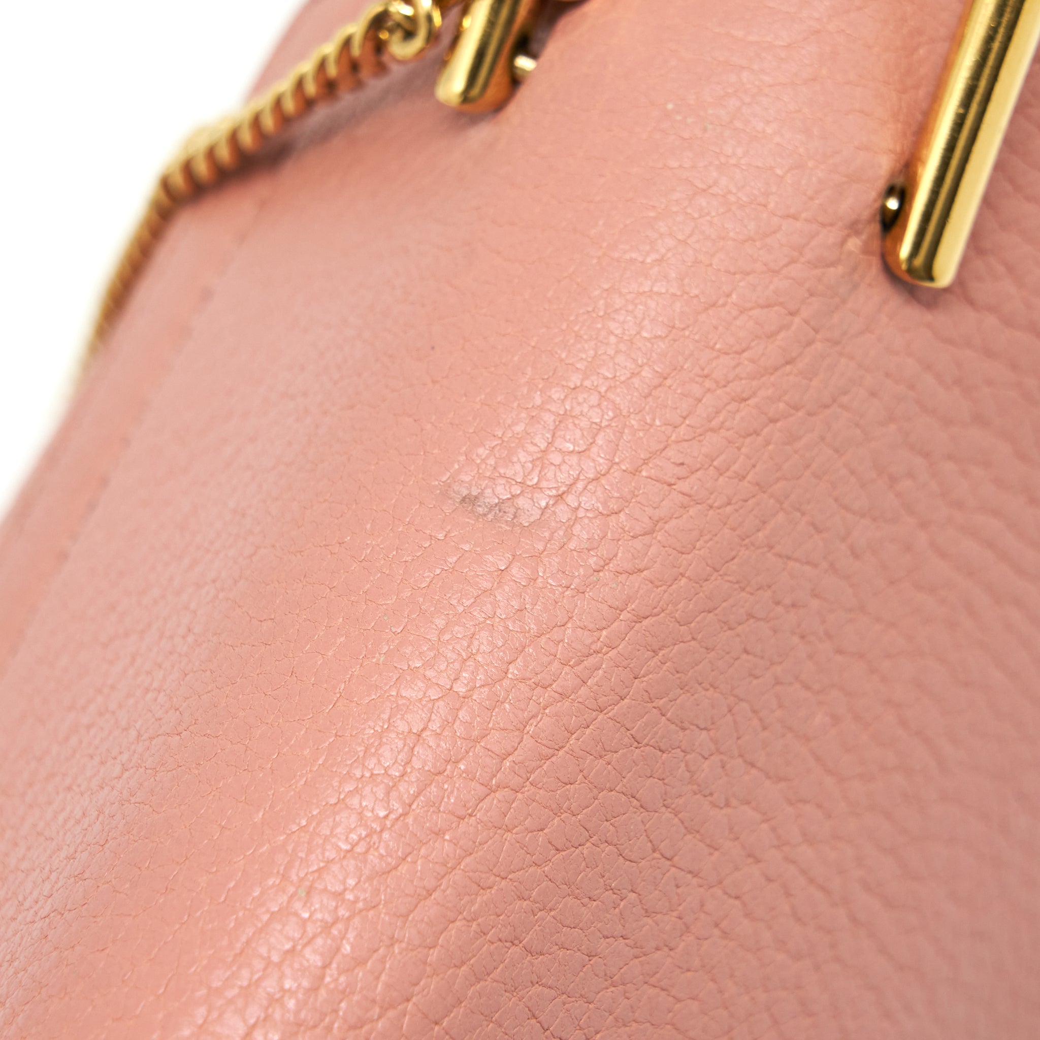 CHLOE DREW BAG PINK GHW