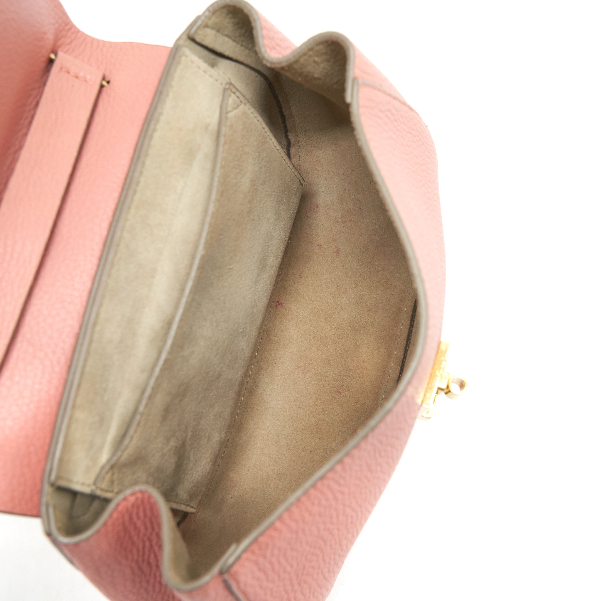 CHLOE DREW BAG PINK GHW