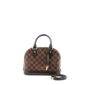 LOUIS VUITTON ALMA BB DAMIER EBENE CANVAS GHW
