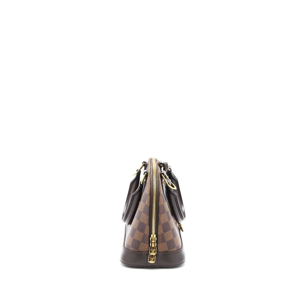 LOUIS VUITTON ALMA BB DAMIER EBENE CANVAS GHW