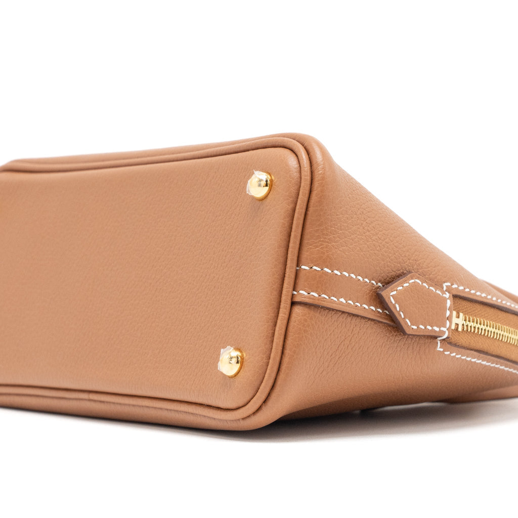 HERMES MINI BOLIDE 1923 EVERCOLOR GOLD GHW