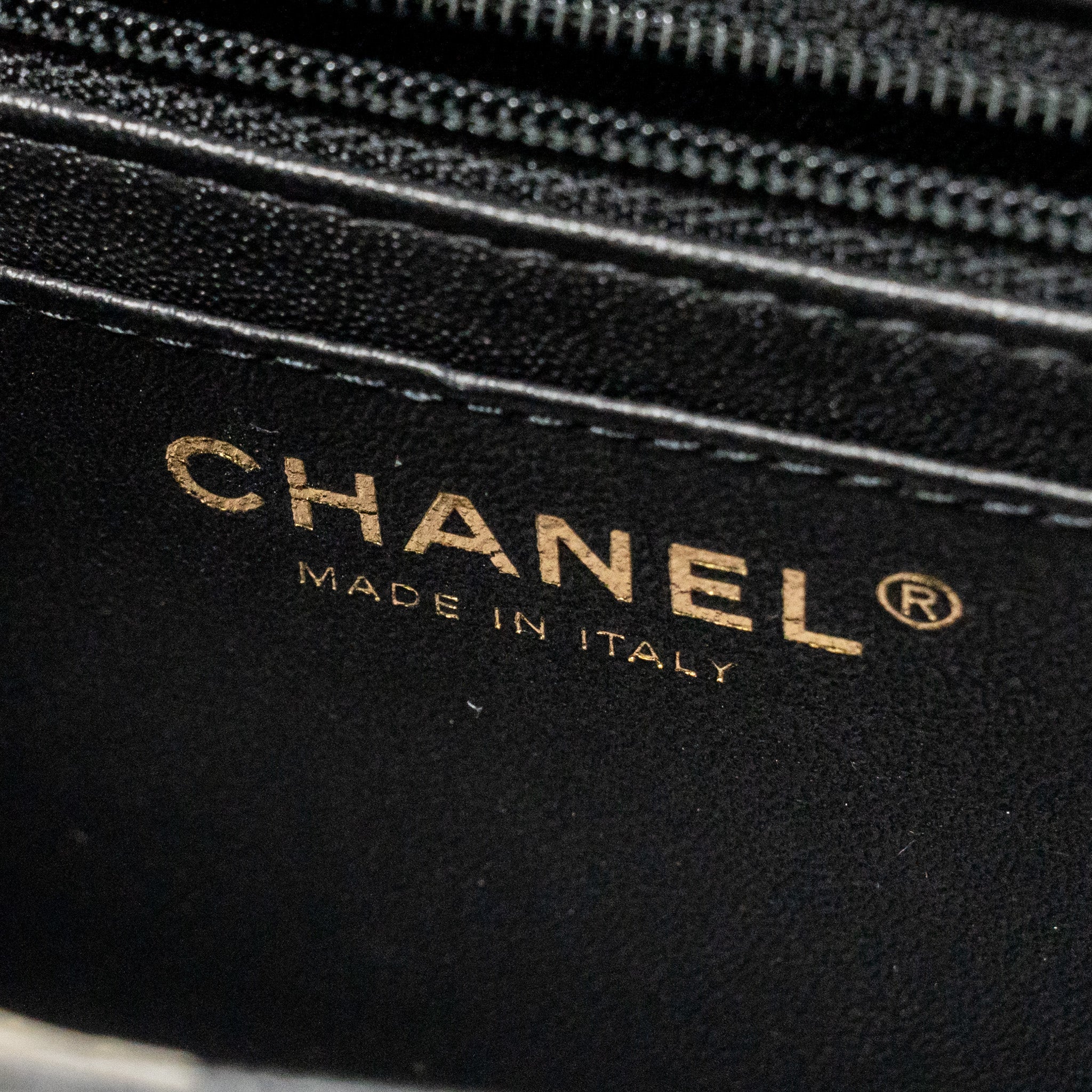 CHANEL TOP HANDLE MINI RECTANGULAR FLAP BAG LAMBSKIN BLACK LGHW (MICROCHIP)