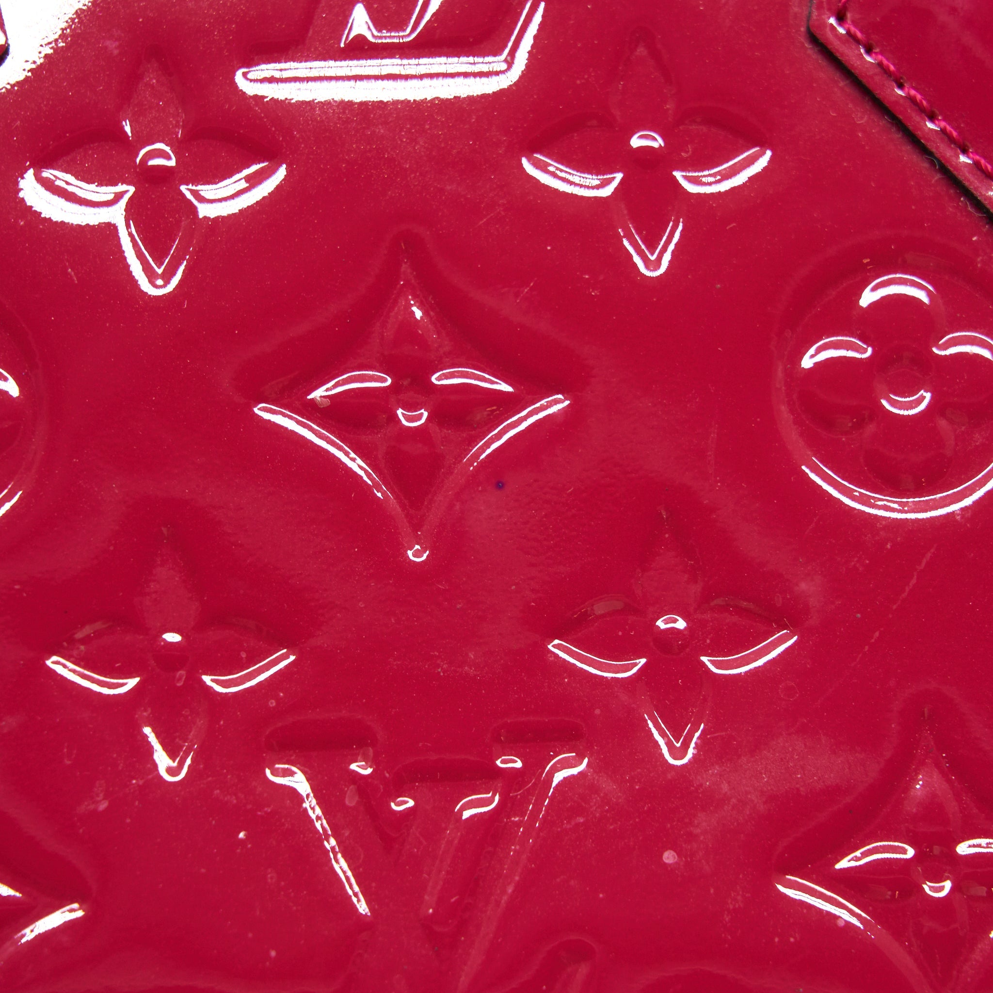 LOUIS VUITTON ALMA BB PATENT LEATHER INDIAN ROSE