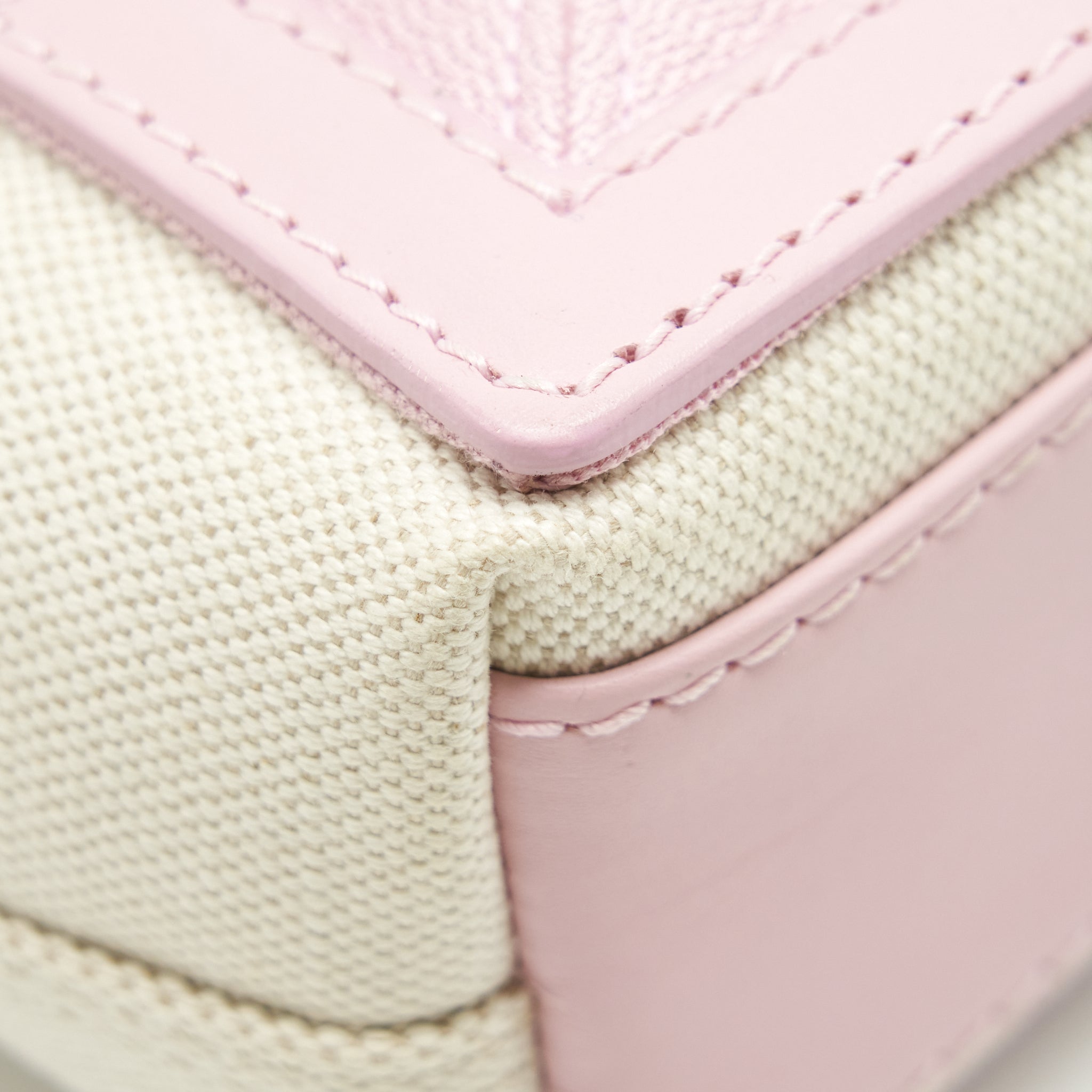 BALENCIAGA CANVAS CABAS BAG PINK SHW