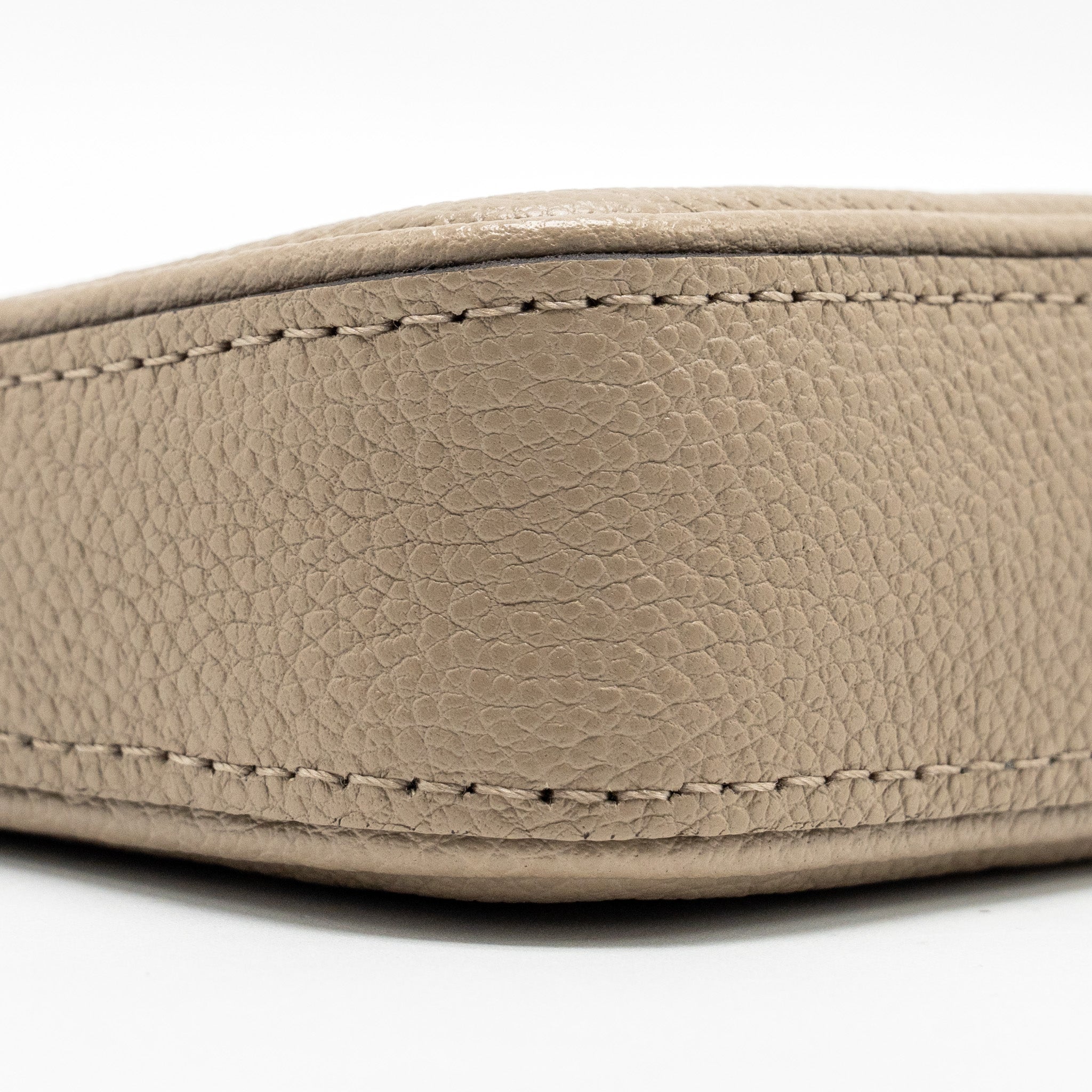 LOUIS VUITTON EASY POUCH ON STRAP MONOGRAM EMPREINETE GREY GHW