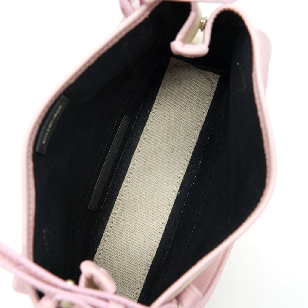 BALENCIAGA CANVAS CABAS BAG PINK SHW