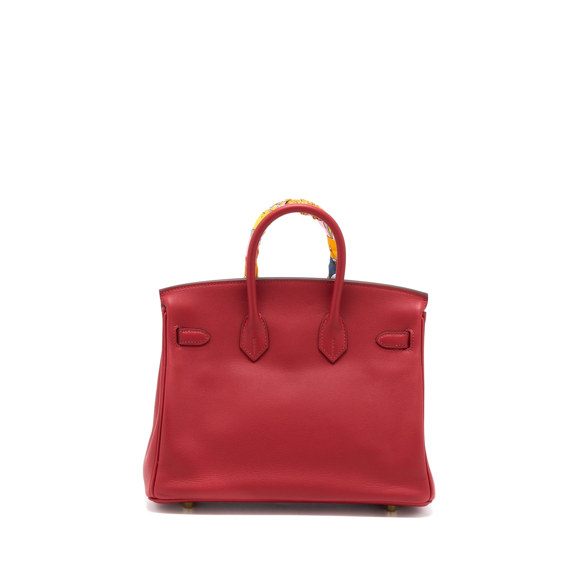 HERMES BIRKIN 25 SWIFT RED GHW