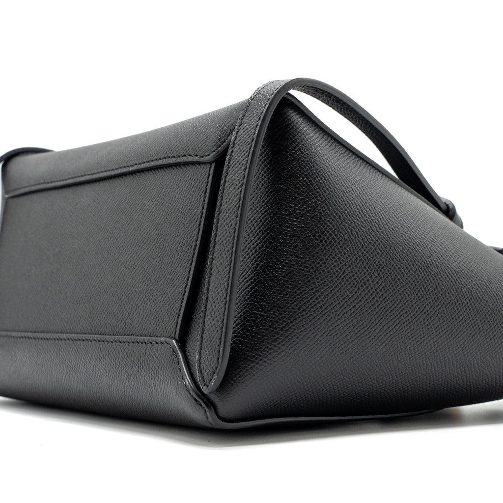 CELINE MICRO BELT BAG CALFSKIN BLACK GHW