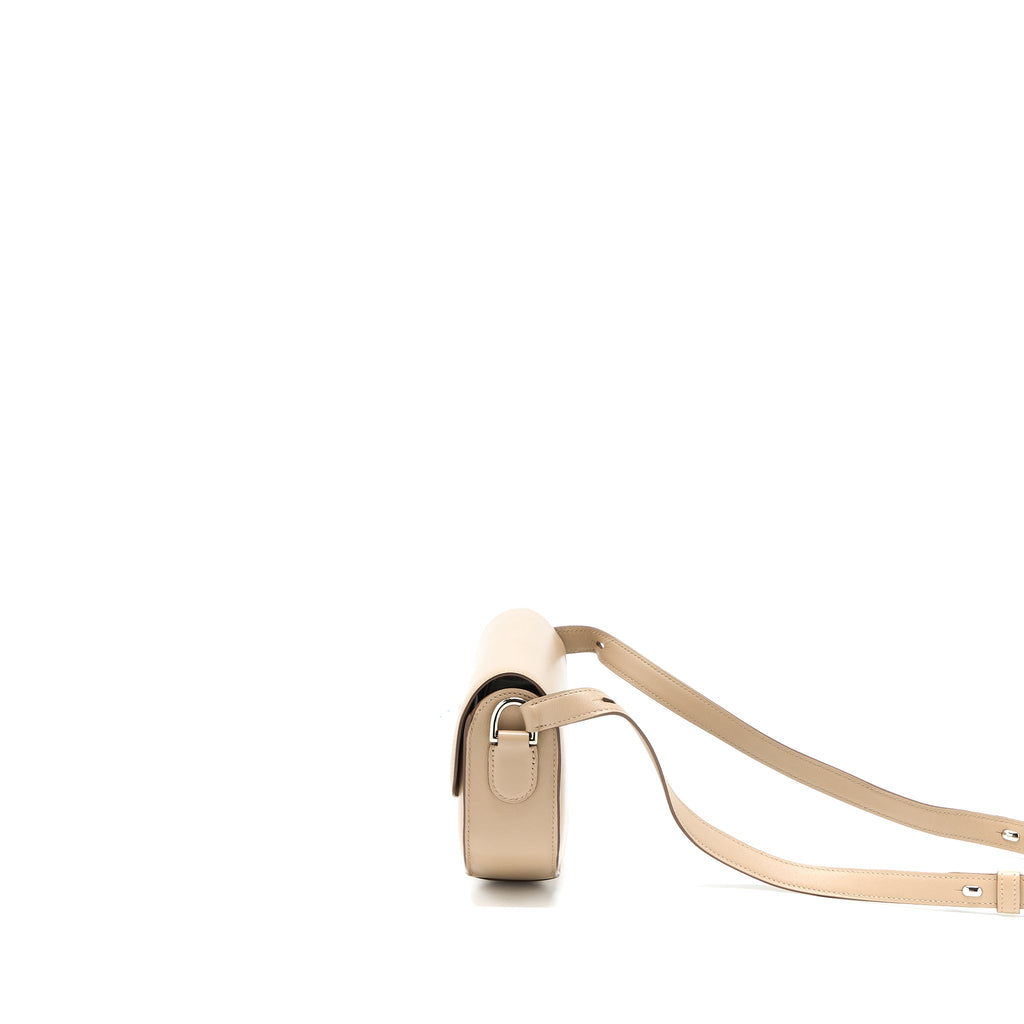 HERMES CHERCHE-MIDI SHOULDER BAG TADELAKT ARGILE SHW