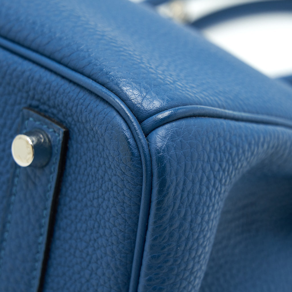 HERMES BIRKIN 35 BLEU DE GALICE SHW TOGO LEATHER