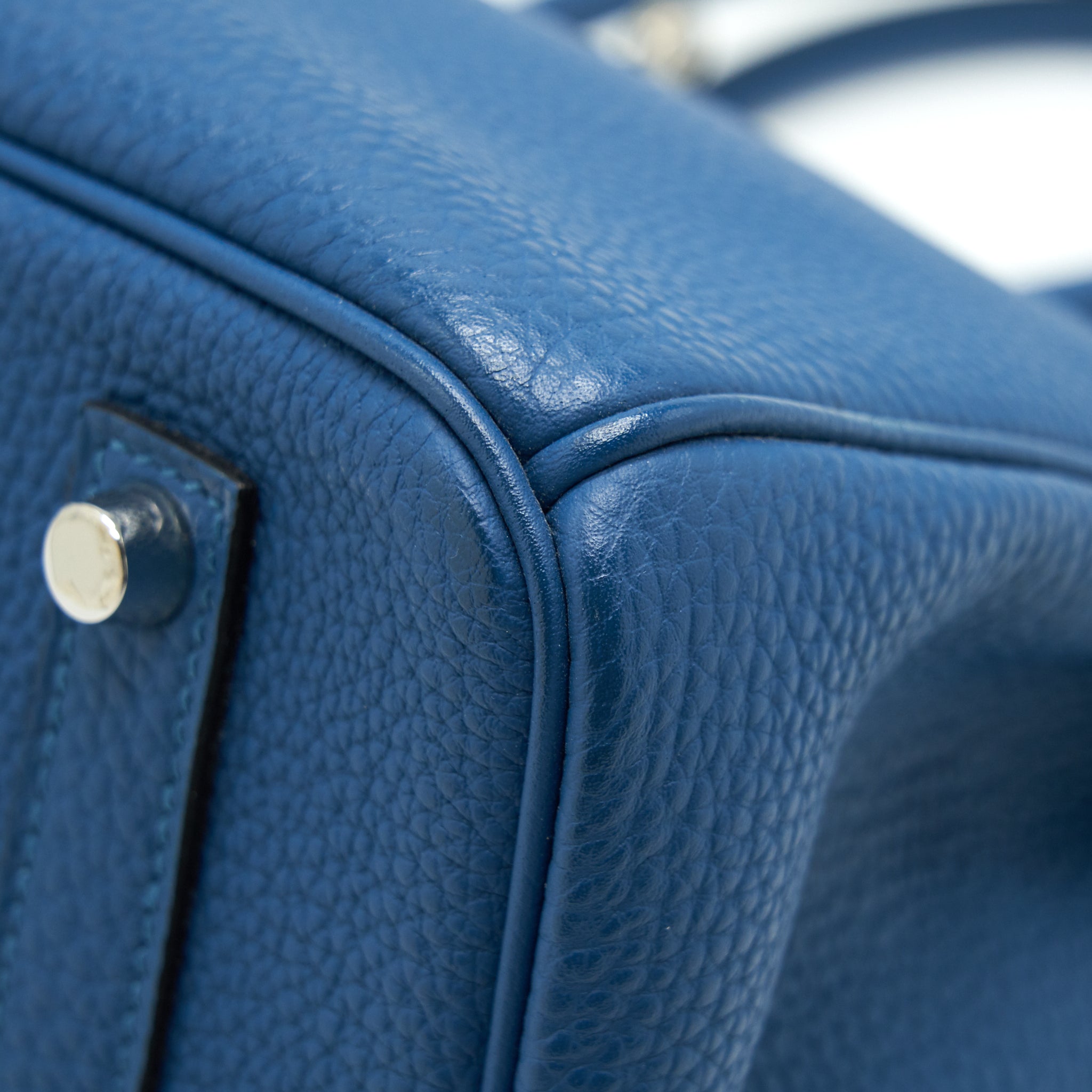 HERMES BIRKIN 35 BLEU DE GALICE SHW TOGO LEATHER
