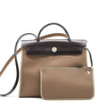 HERMES HERBAG ZIP 31 BAG ETOUPE/EBENE SHW