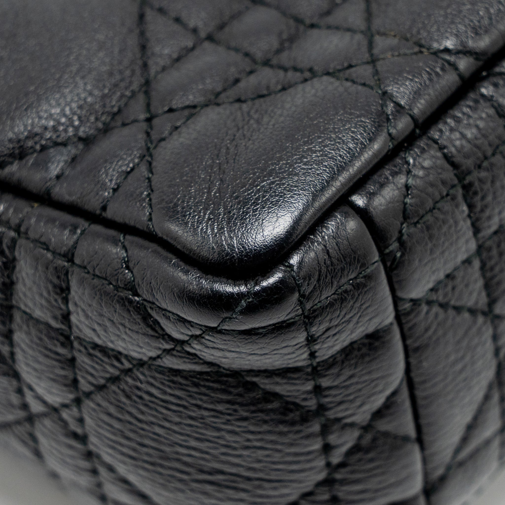 DIOR SMALL CARO BAG CALFSKIN BLACK GHW