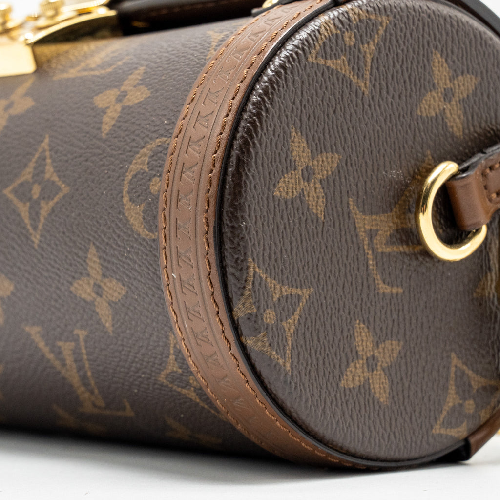 LOUIS VUITTON PAPILLON TRUNK BAG MONOGRAM CANVAS GHW