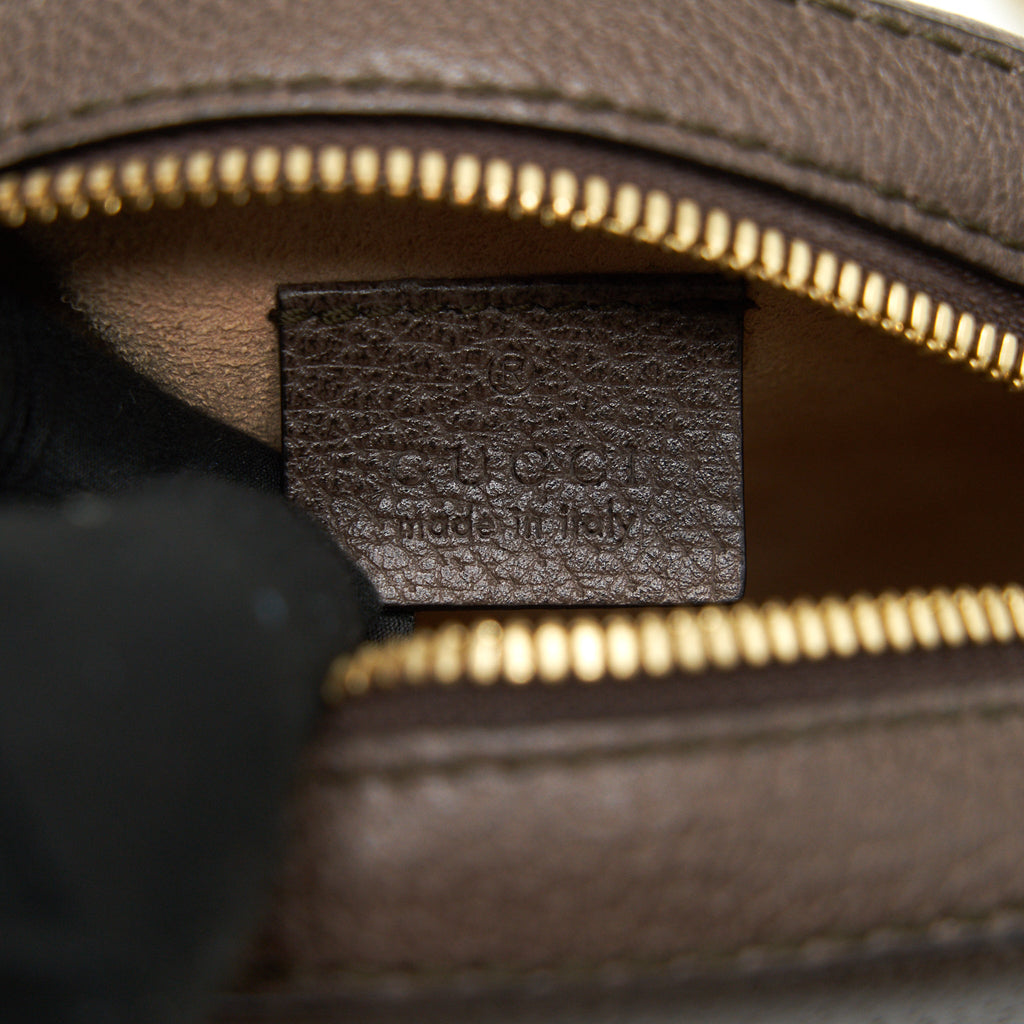 GUCCI OPHIDIA MINI GG ROUND SHOULDER BAG