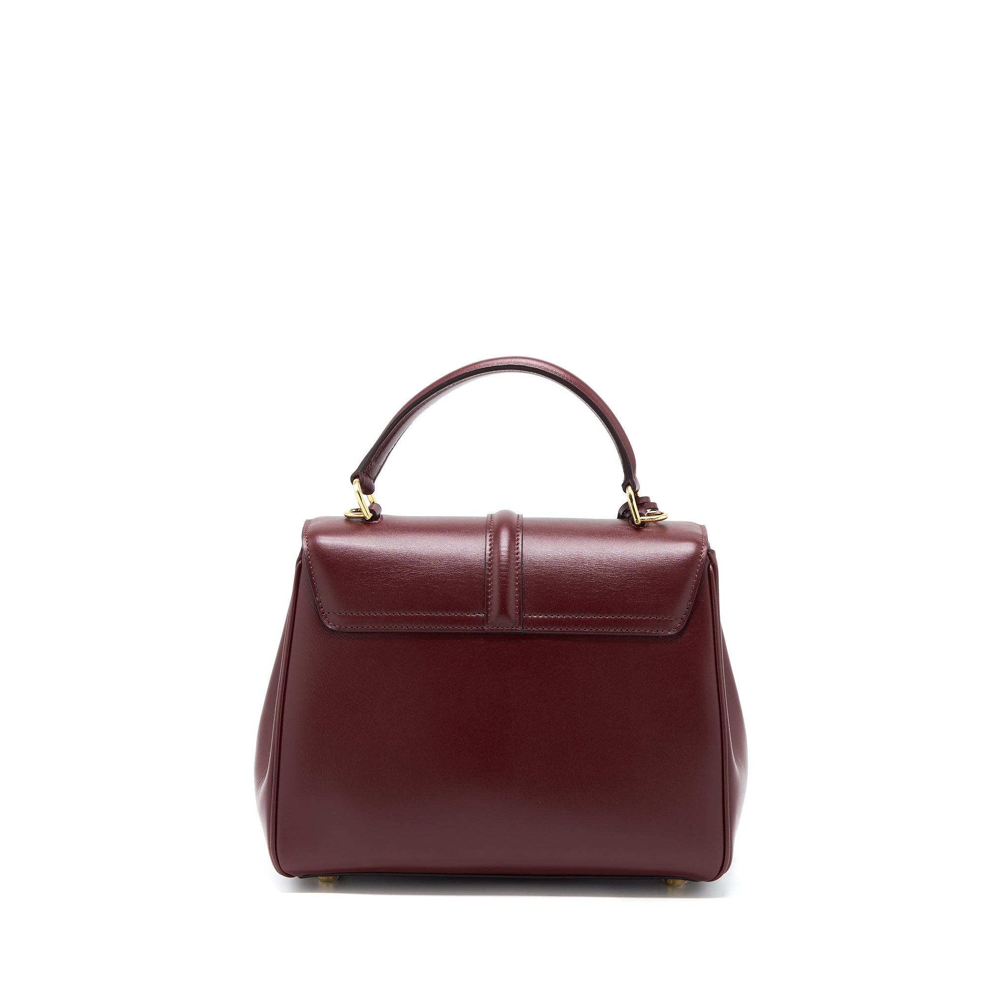 CELINE SMALL 16 BAG LIGHT BURGUNDY CALFSKIN GHW