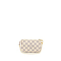 LOUIS VUITTON MINI POCHETTE DAMIER AZUR CANVAS GHW