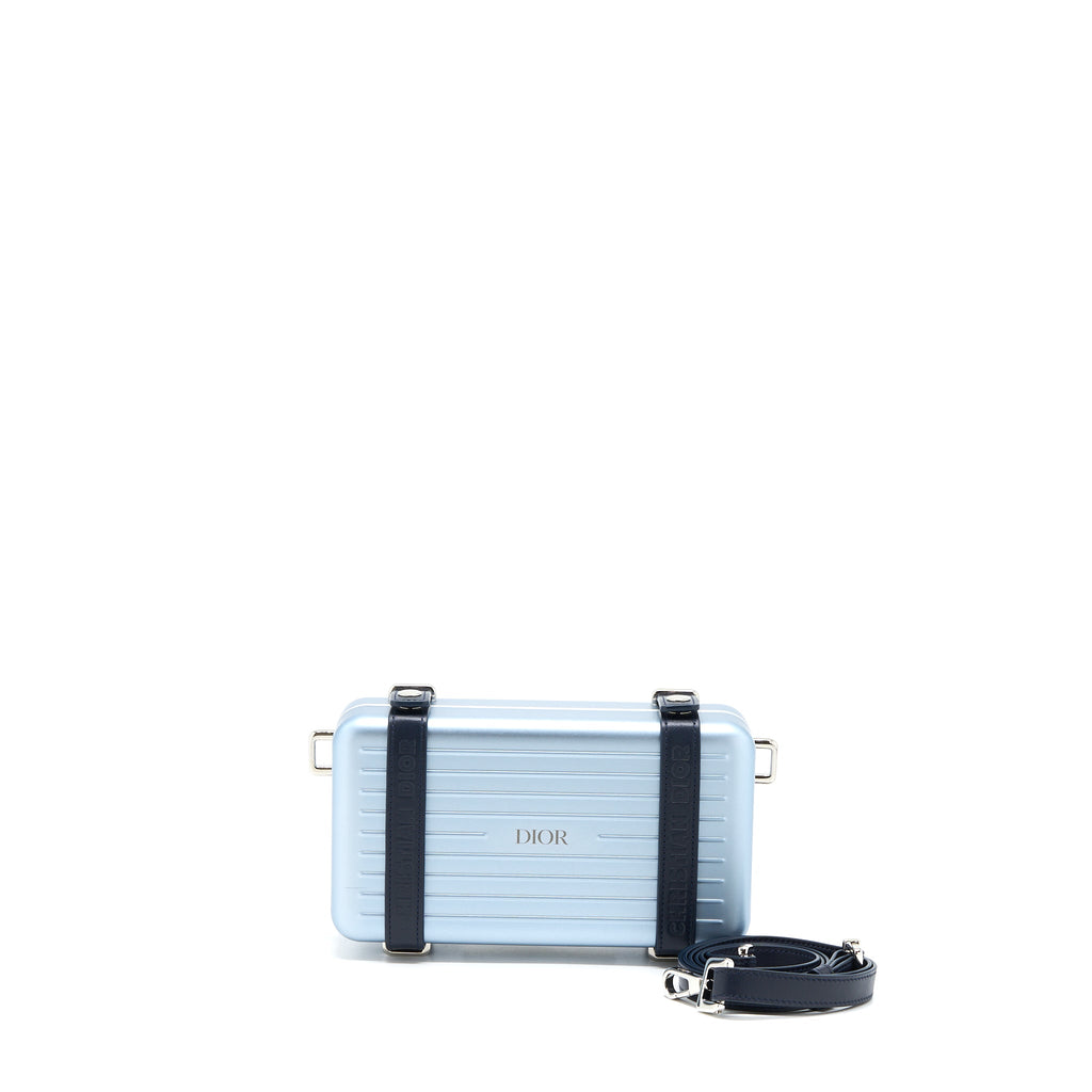 DIOR DIOR X RIMOWA SHOULDER BAG SILVER/BLACK SHW