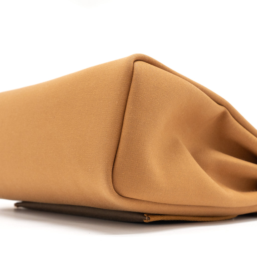 HERMES HERBAG 31 ZIP BAG CANVAS/VACHE HUNTER NATURAL SHW