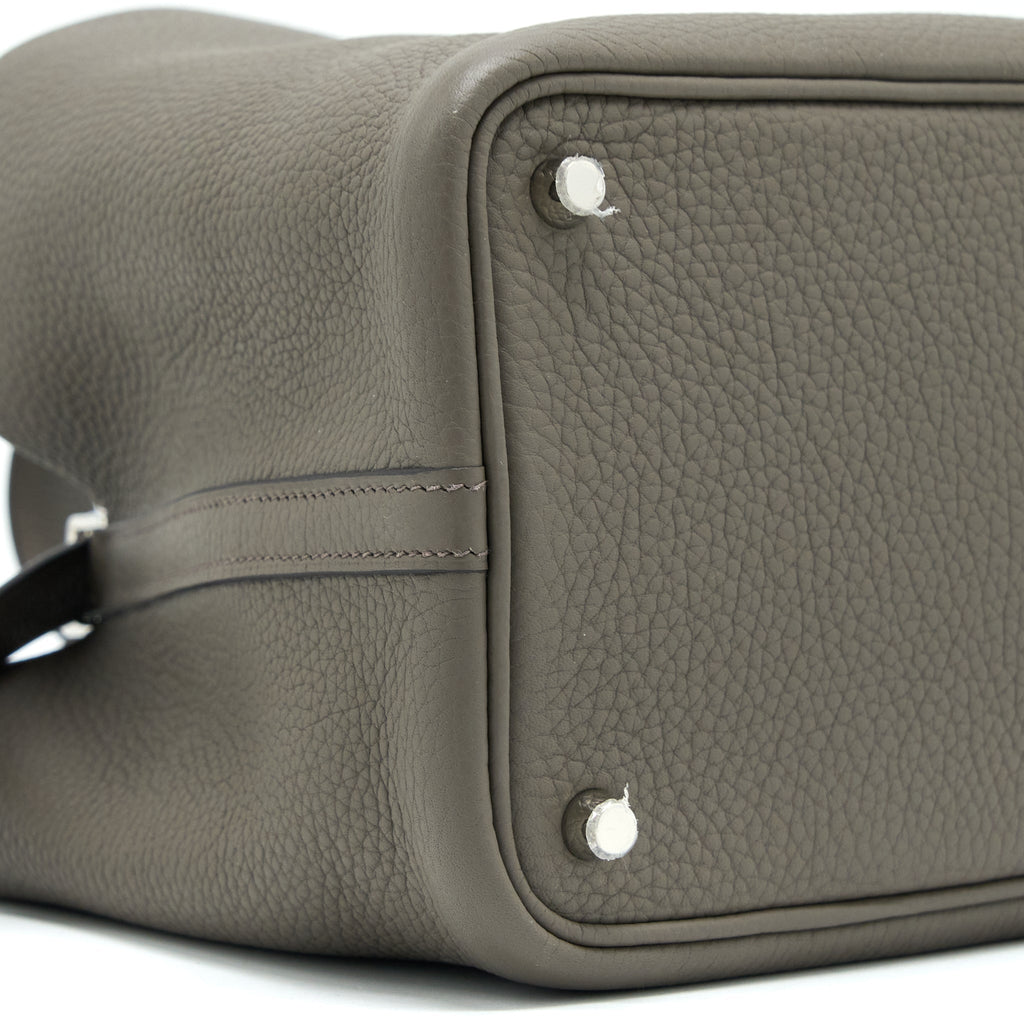 HERMES PICOTIN 18 CLEMENCE GRIS ETAIN SHW