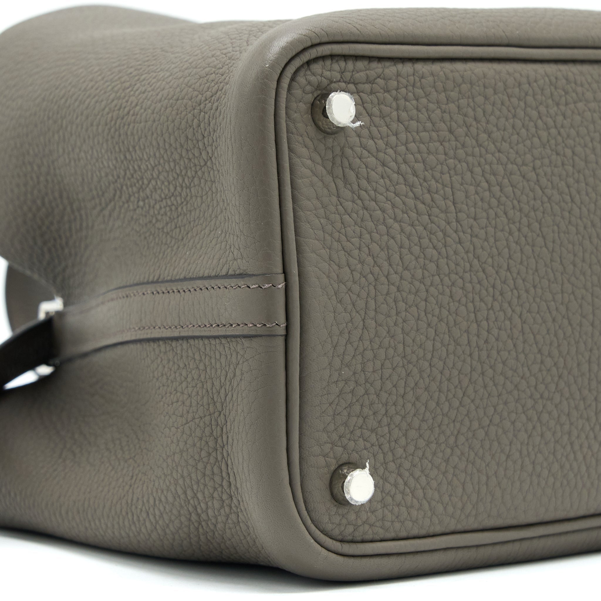 HERMES PICOTIN 18 CLEMENCE GRIS ETAIN SHW