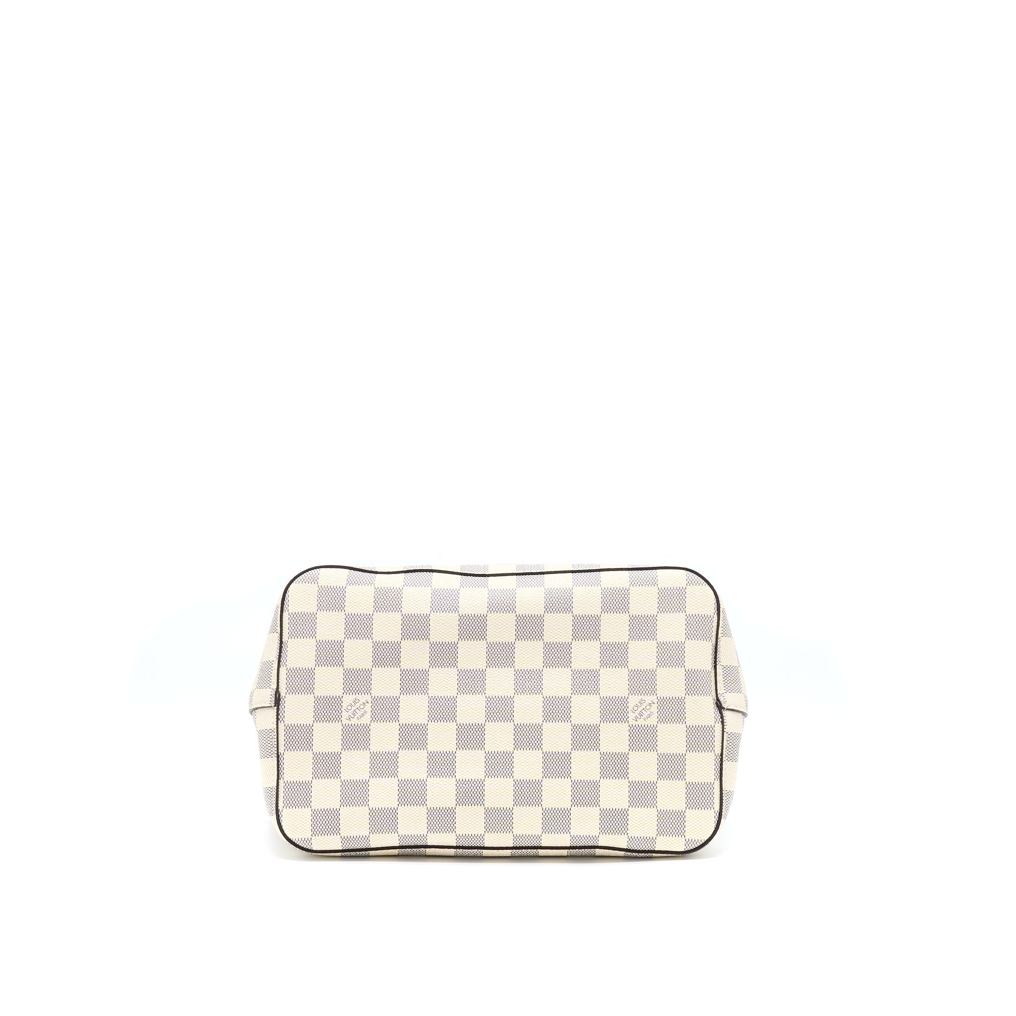 LOUIS VUITTON NEO NOE BUCKET BAG DAMIER AZUR/PINK GHW