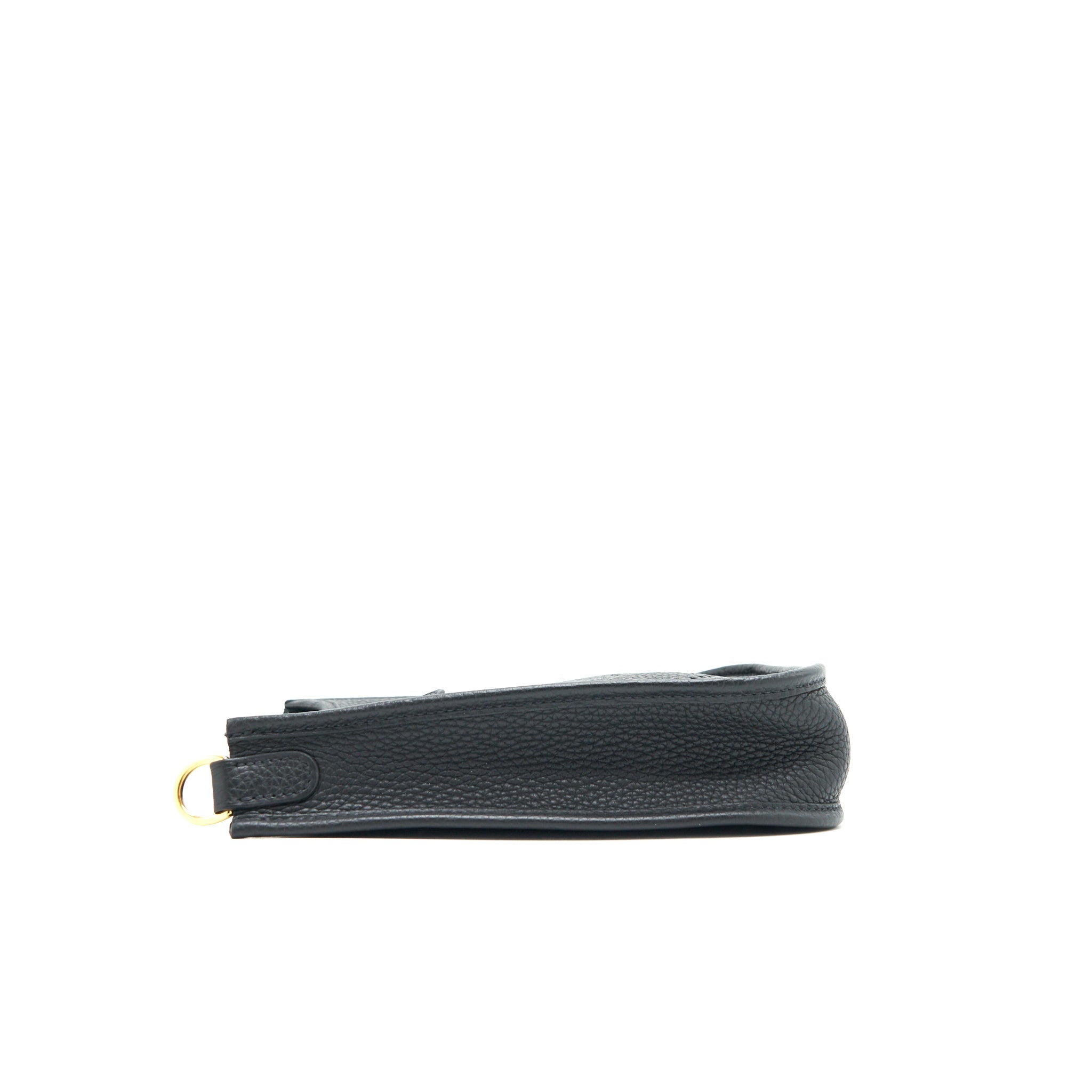 HERMES MINI EVELYNE BLACK GHW