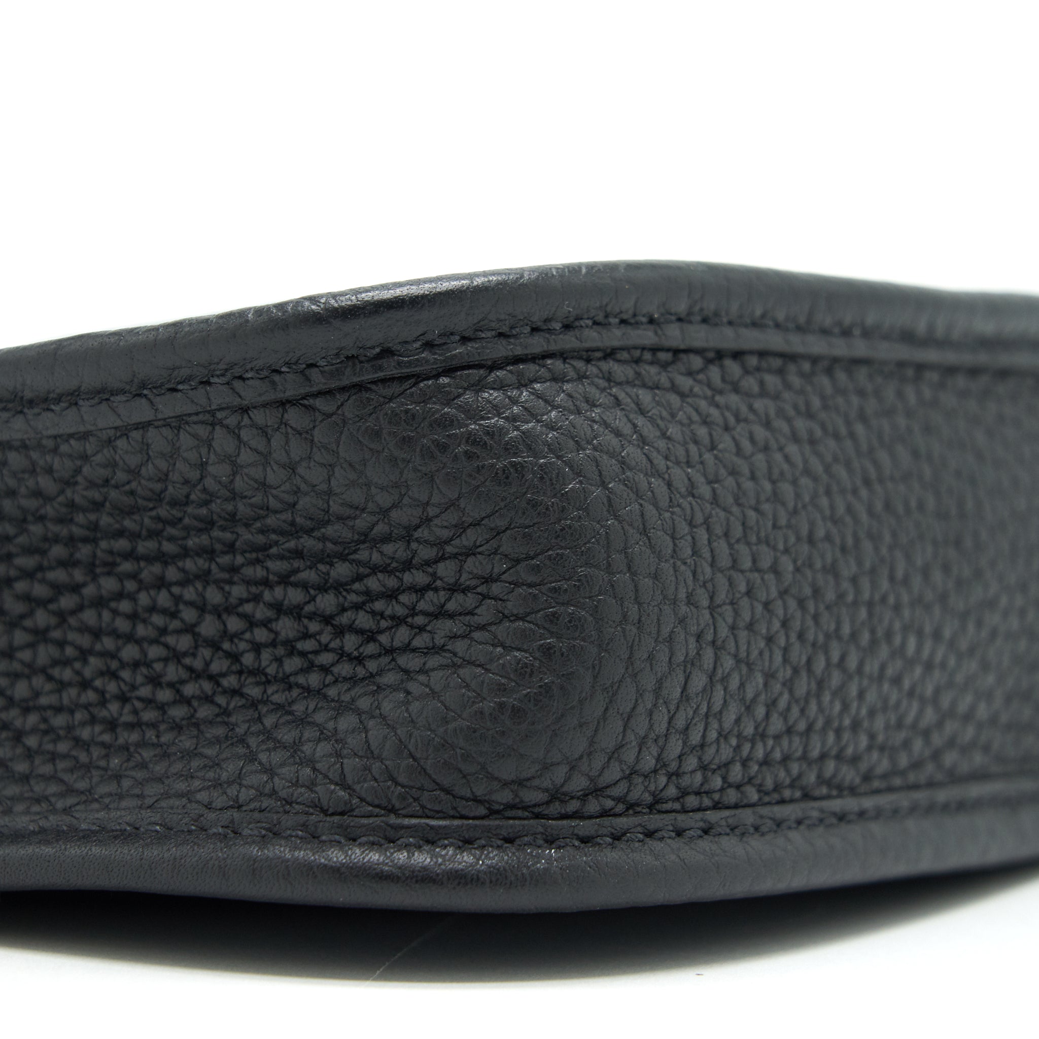 HERMES MINI EVELYNE BLACK GHW