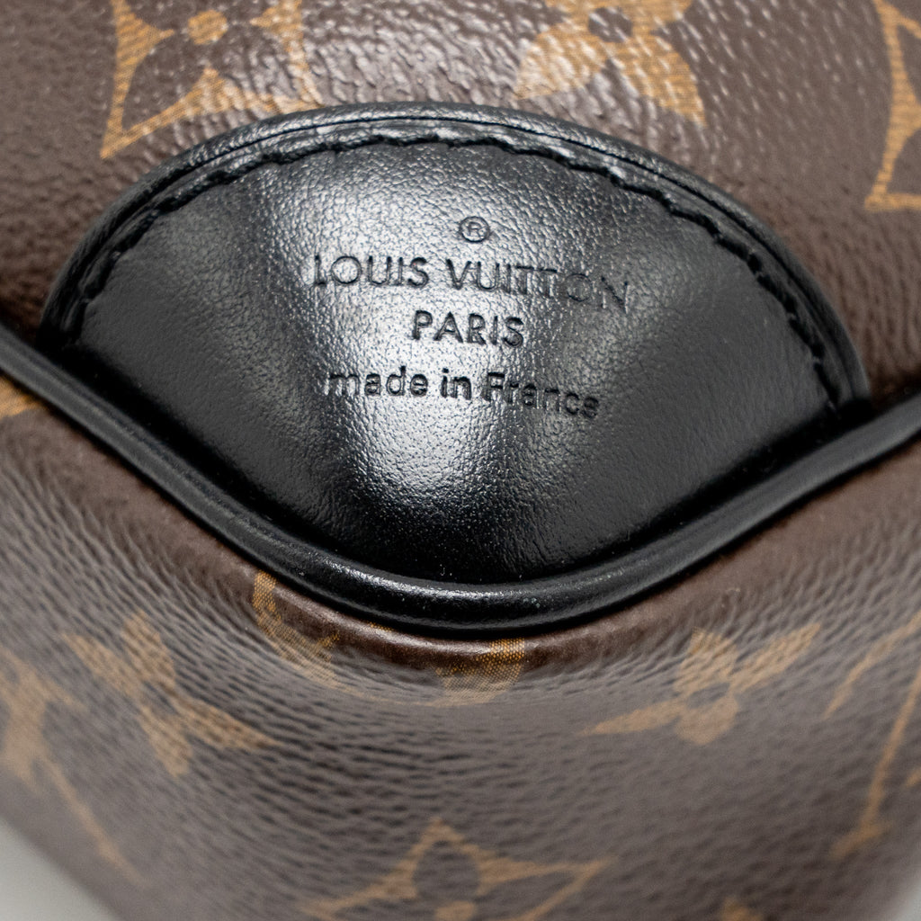 LOUIS VUITTON ODEON PM BAG MONOGRAM CANVAS BLACK GHW