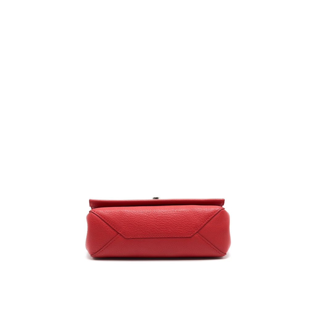 LOUIS VUITTON LOCKME II BB BAG IN RED SHW