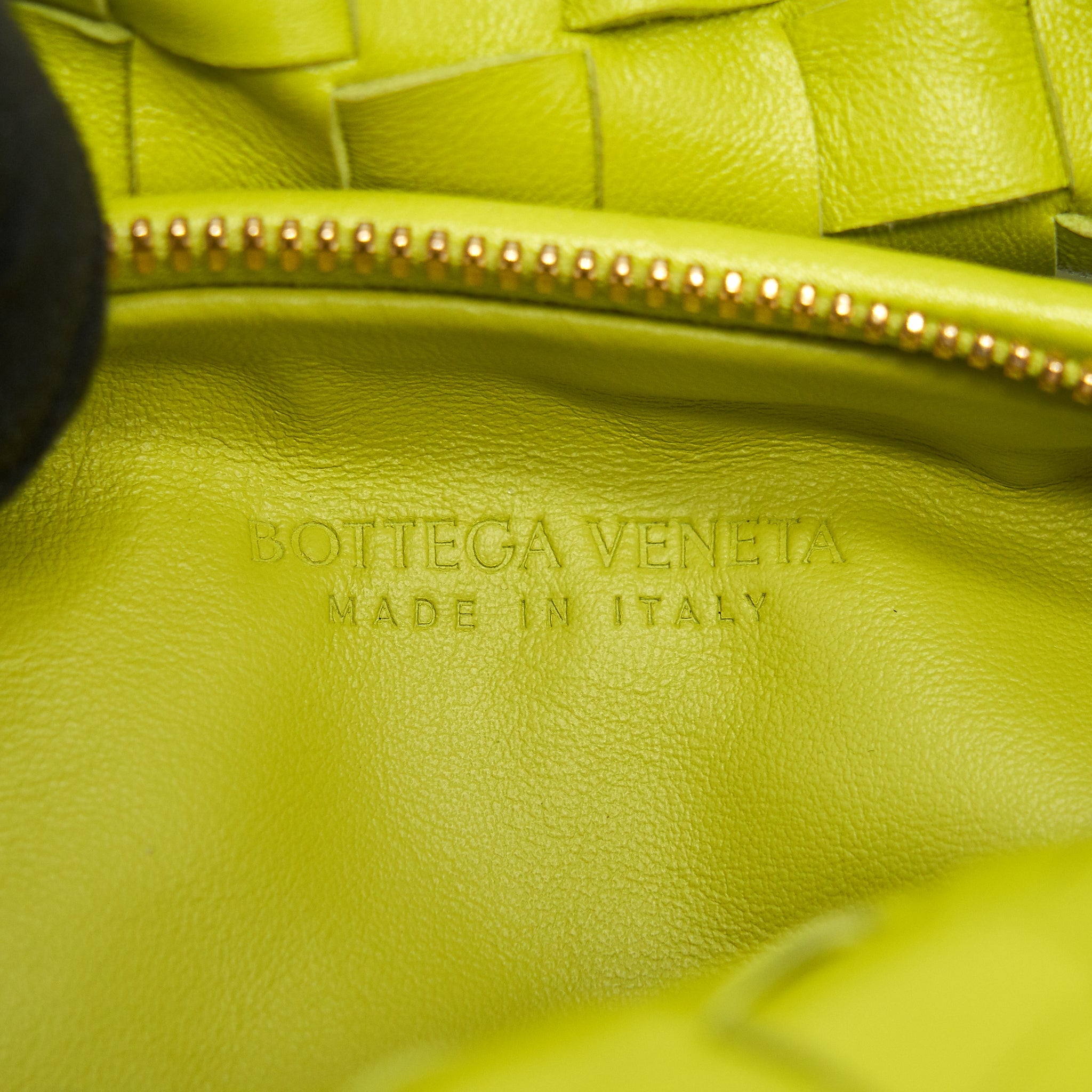 BOTTEGA VENETA MINI JODIE KIWI COLOUR