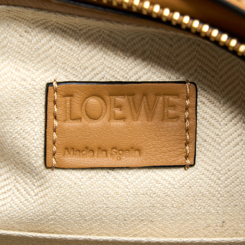 LOEWE PUZZLE HOBO BAG NAPPA CALFSKIN WARM DESERT GHW