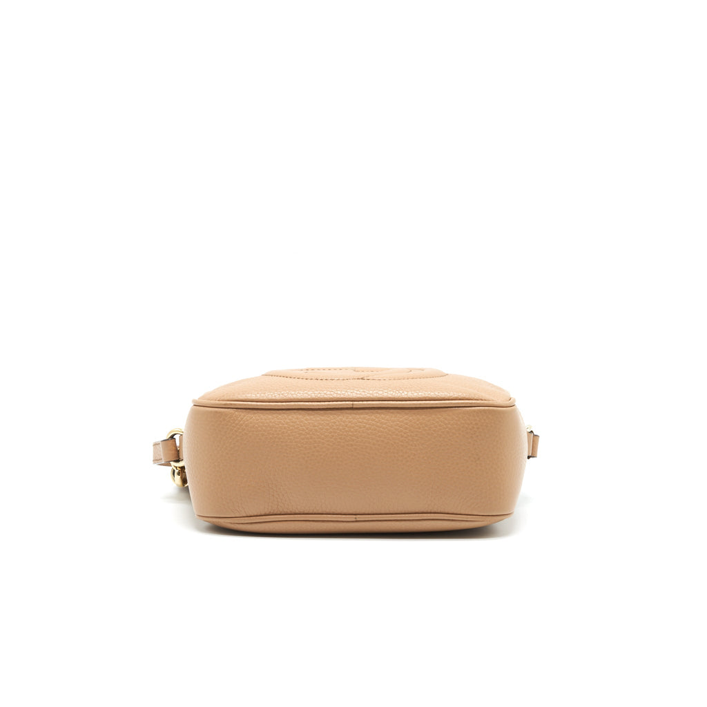 GUCCI DISCO CAMERA BAG IN BEIGE