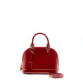 LOUIS VUITTON ALMA BB VERNIS RED GHW
