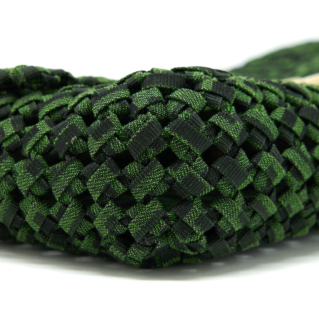 FENDI BAGUETTE LIMITED EDITION TWEED GREEN GHW