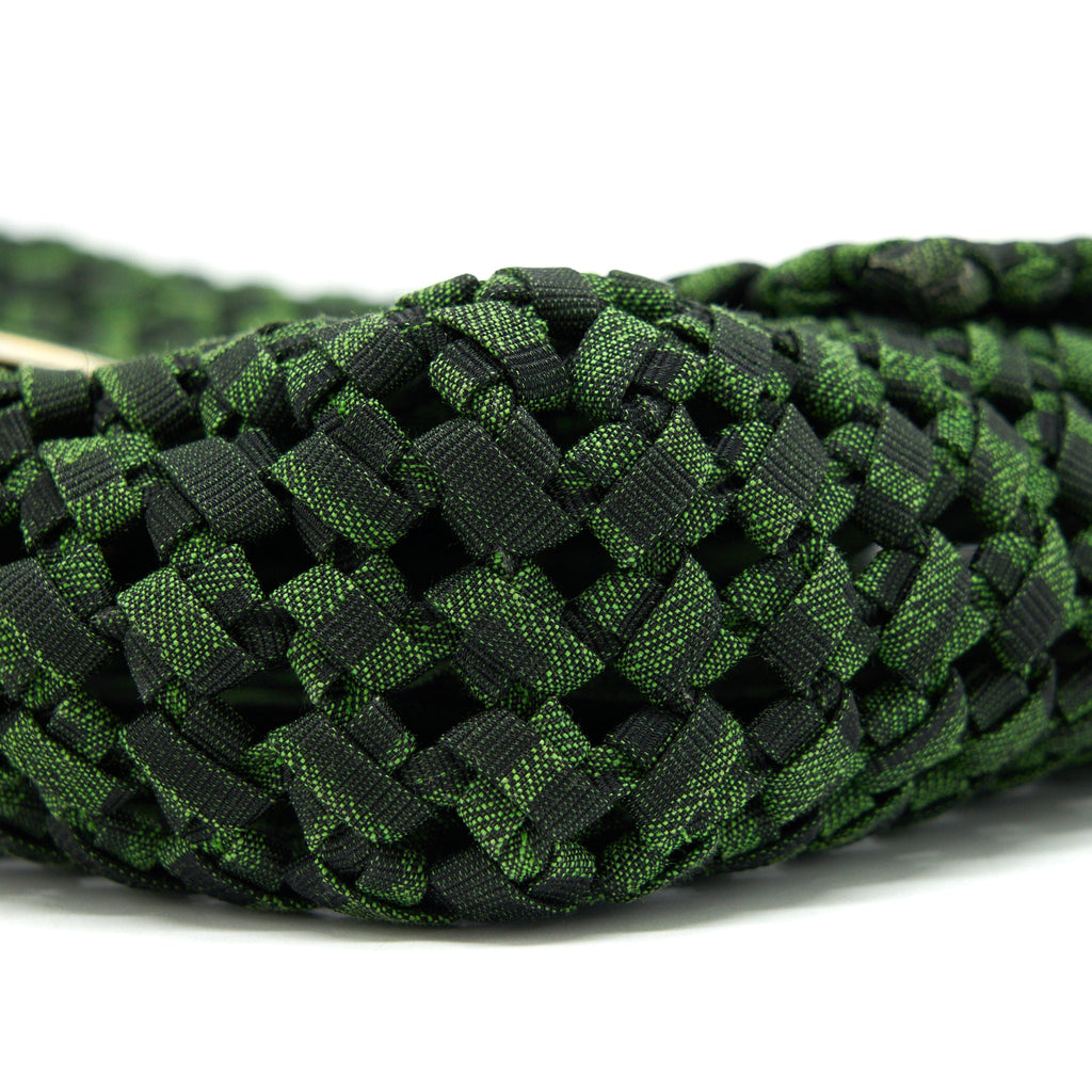 FENDI BAGUETTE LIMITED EDITION TWEED GREEN GHW