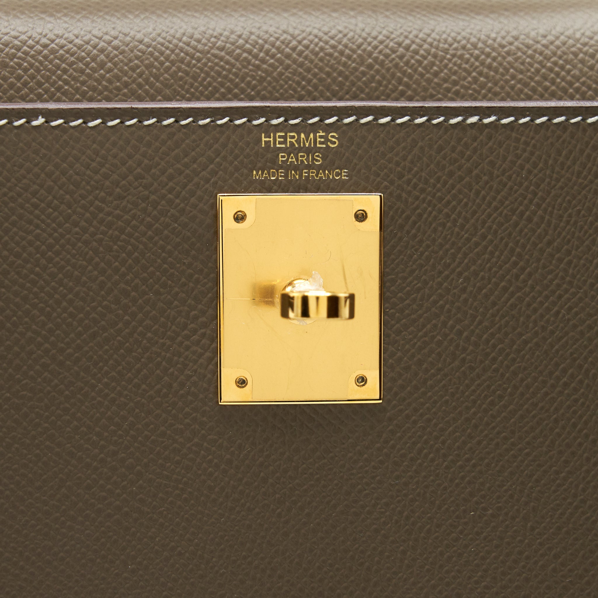 HERMES KELLY 28 EPSOM ETOUPE GHW
