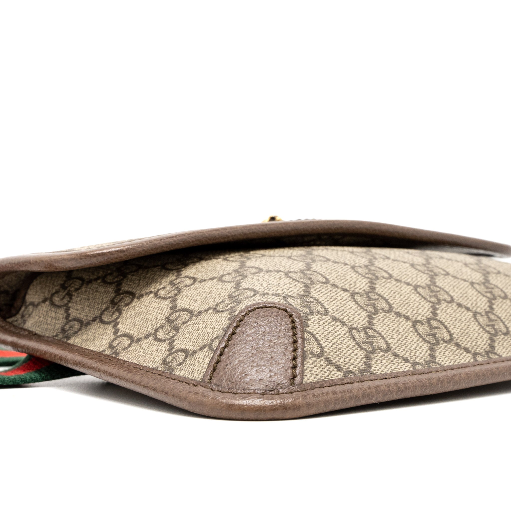 GUCCI NEO VINTAGE BELT BAG GG SUPREME CANVAS BRUSHED GHW