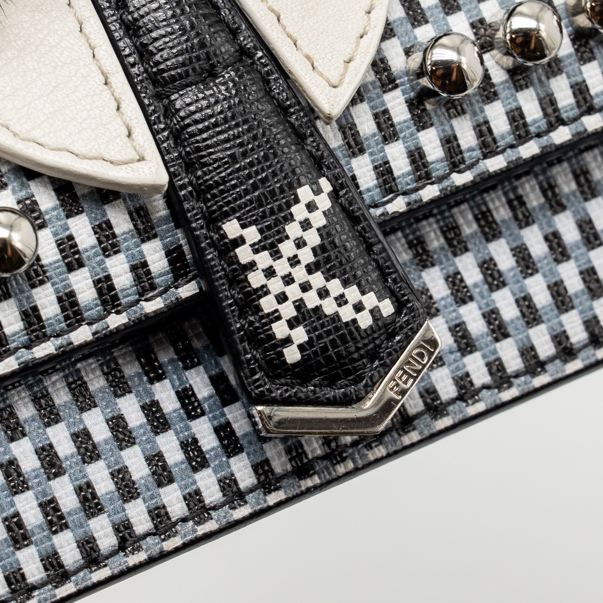 FENDI KARLITO WALLET ON CHAIN LEATHER MULTICOLOUR SHW