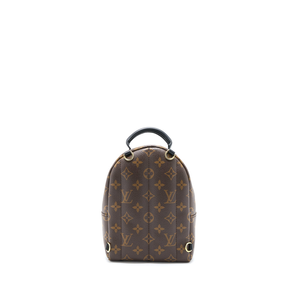 LOUIS VUITTON MINI PALM SPRING BACKPACK MONOGRAM CANVAS GHW